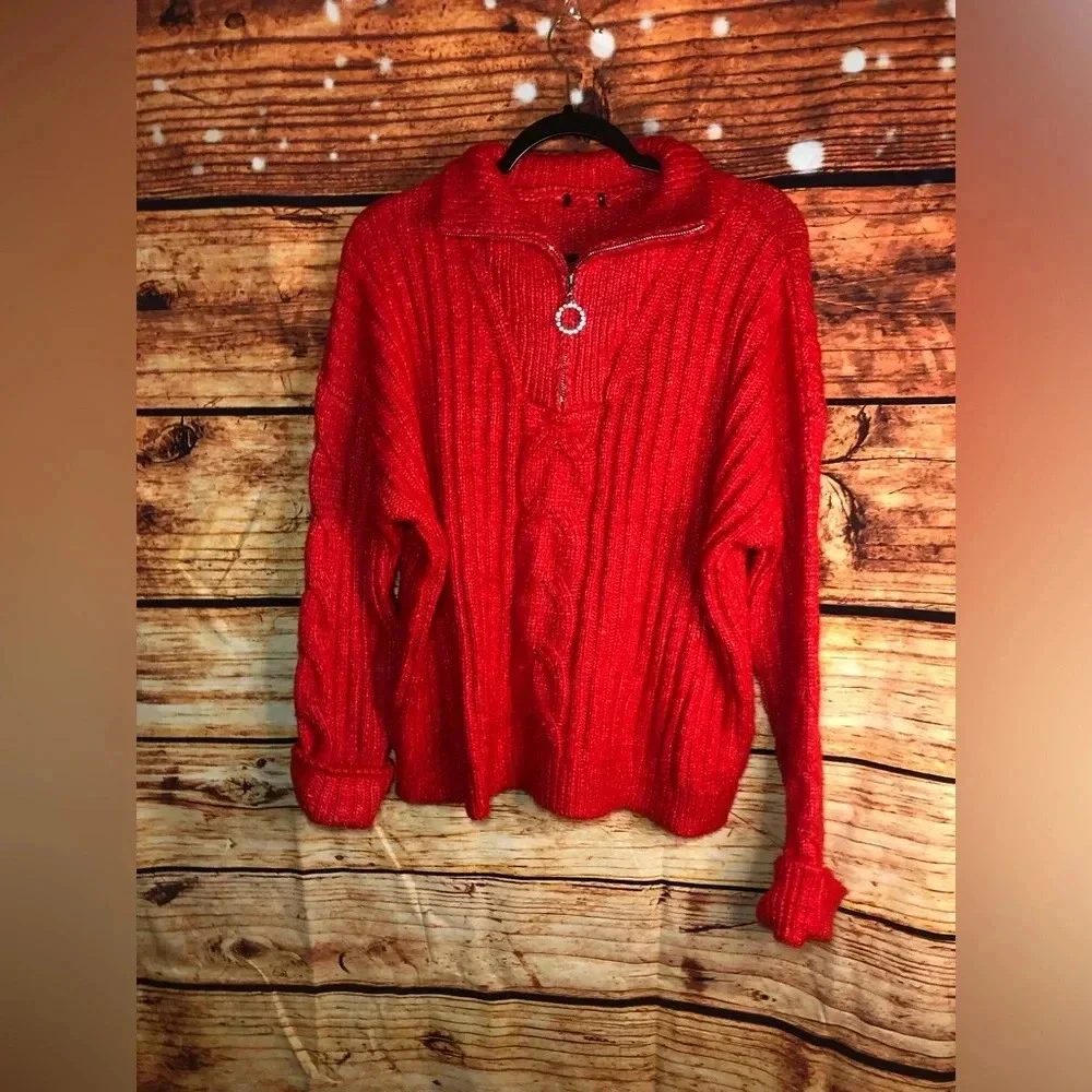 Red Venus Sweater